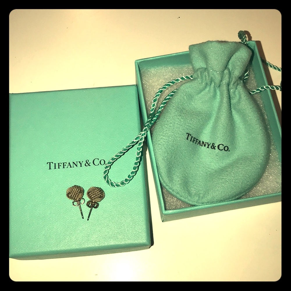 Tiffany Twisted Knott Earrings